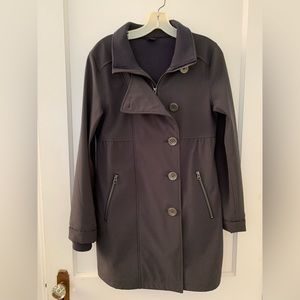 Gray Prana Raincoat - Small